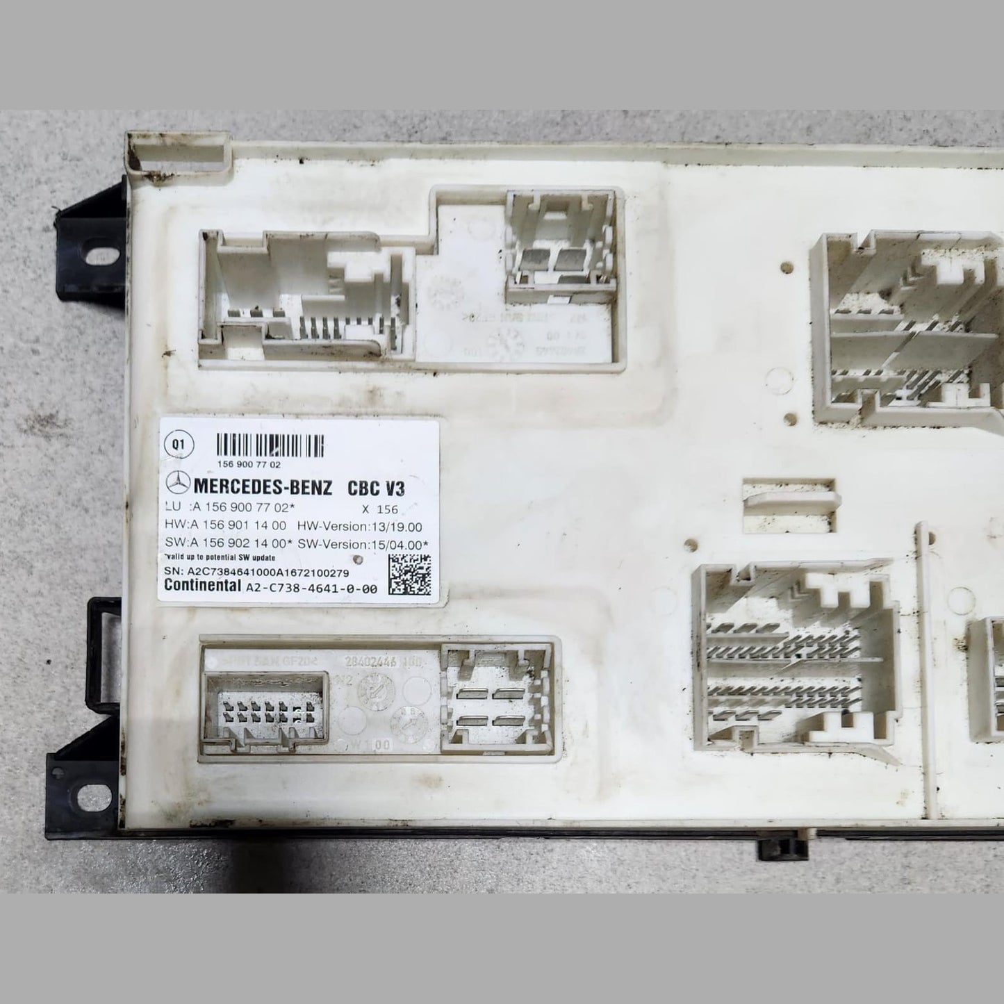 2013-2016 Mercedes-Benz A180 Sam Signal Actuation Module A156900770 W176 and GLA