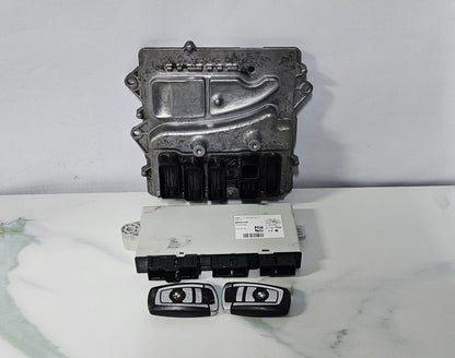 OEM BMW 740I N55 F02 F10 F20 F30 ENGINE CONTROL UNIT DME ECU SET 8616314 BOSCH