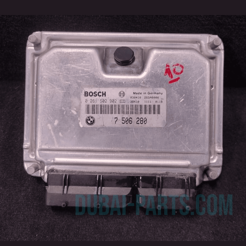 BMW 7 SERIES E65 E66 760i 760Li ENGINE CONTROL UNIT ECU ONLY - 7506280