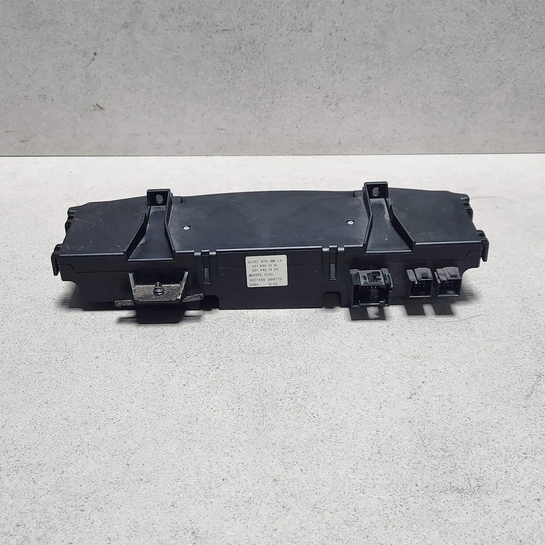 Mercedes-Benz S-Class W221 Climate Control Unit 2218709810 S-Class W221