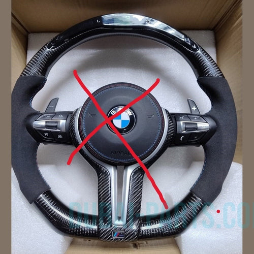 New Real Carbon Fiber Steering Wheel BMW G05 G06 G07 Sport With Paddle Shifts
