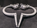 Load image into Gallery viewer, BMW 3 SERIES G20 SALOON PAIR OF REAR TAILGATE BOOT HINGES WHITE 7430640 -7430639
