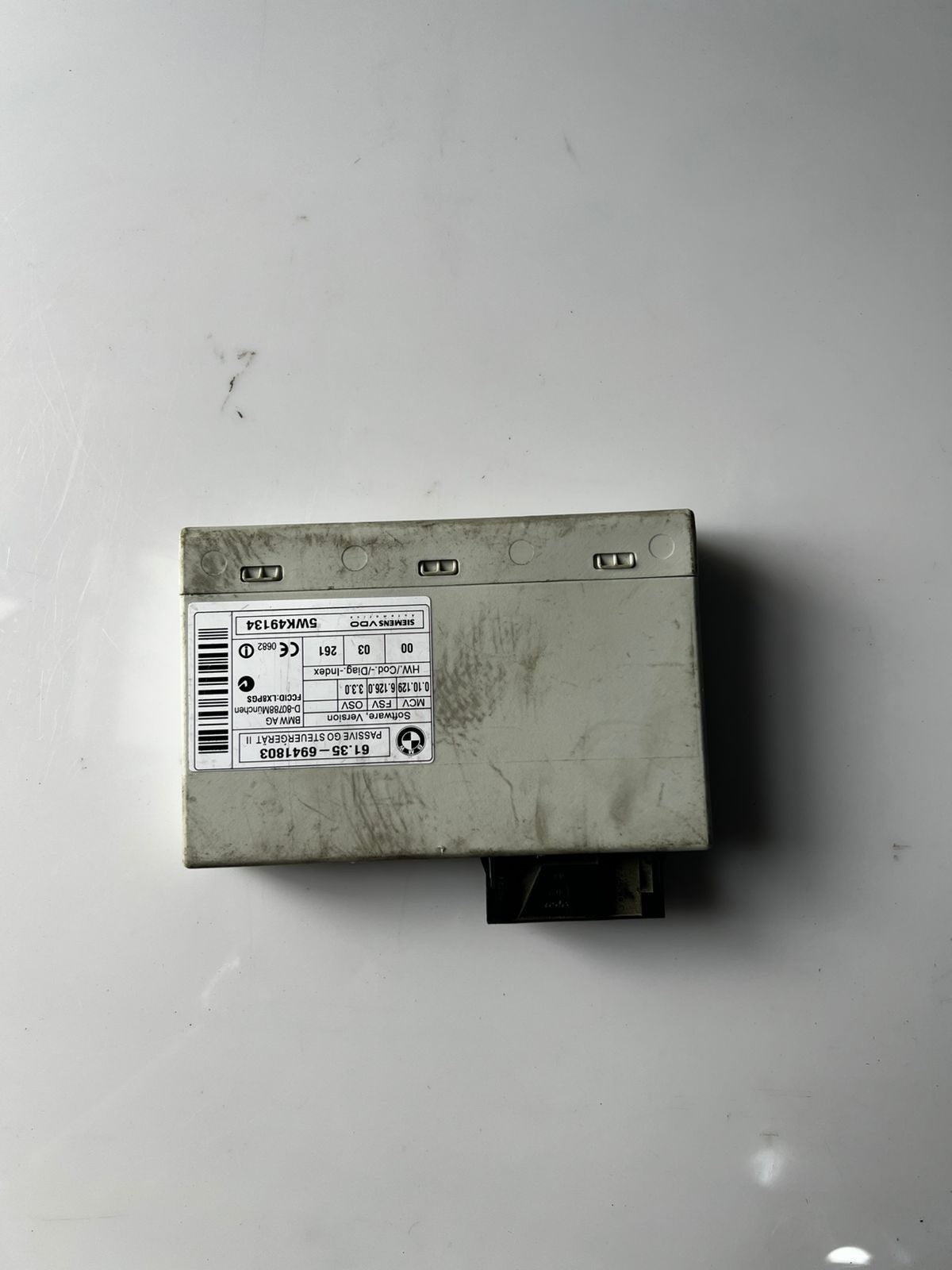 BMW 2006-2008 BMW 750i Passive Go Control Module 6941803 7 Series E65 E66 E67 75