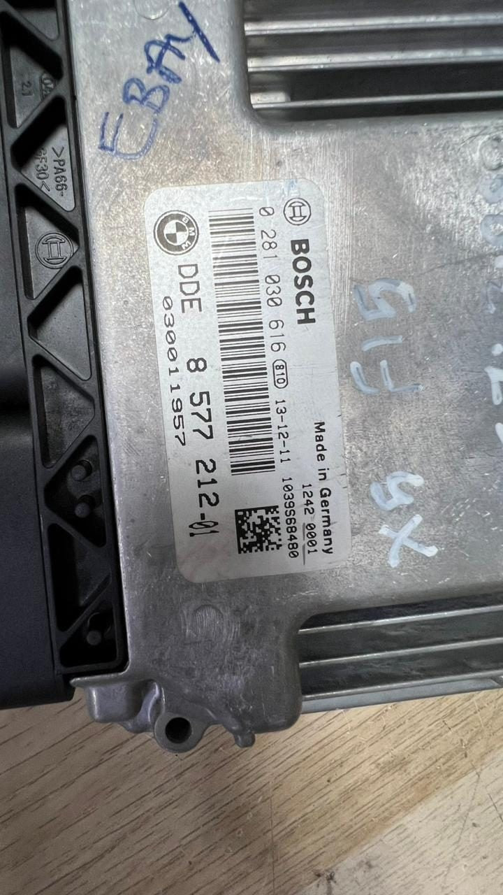 2015 BMW X5 Engine Control Unit 8577212 X5 F15 X6 F16 with N57X diesel ECU