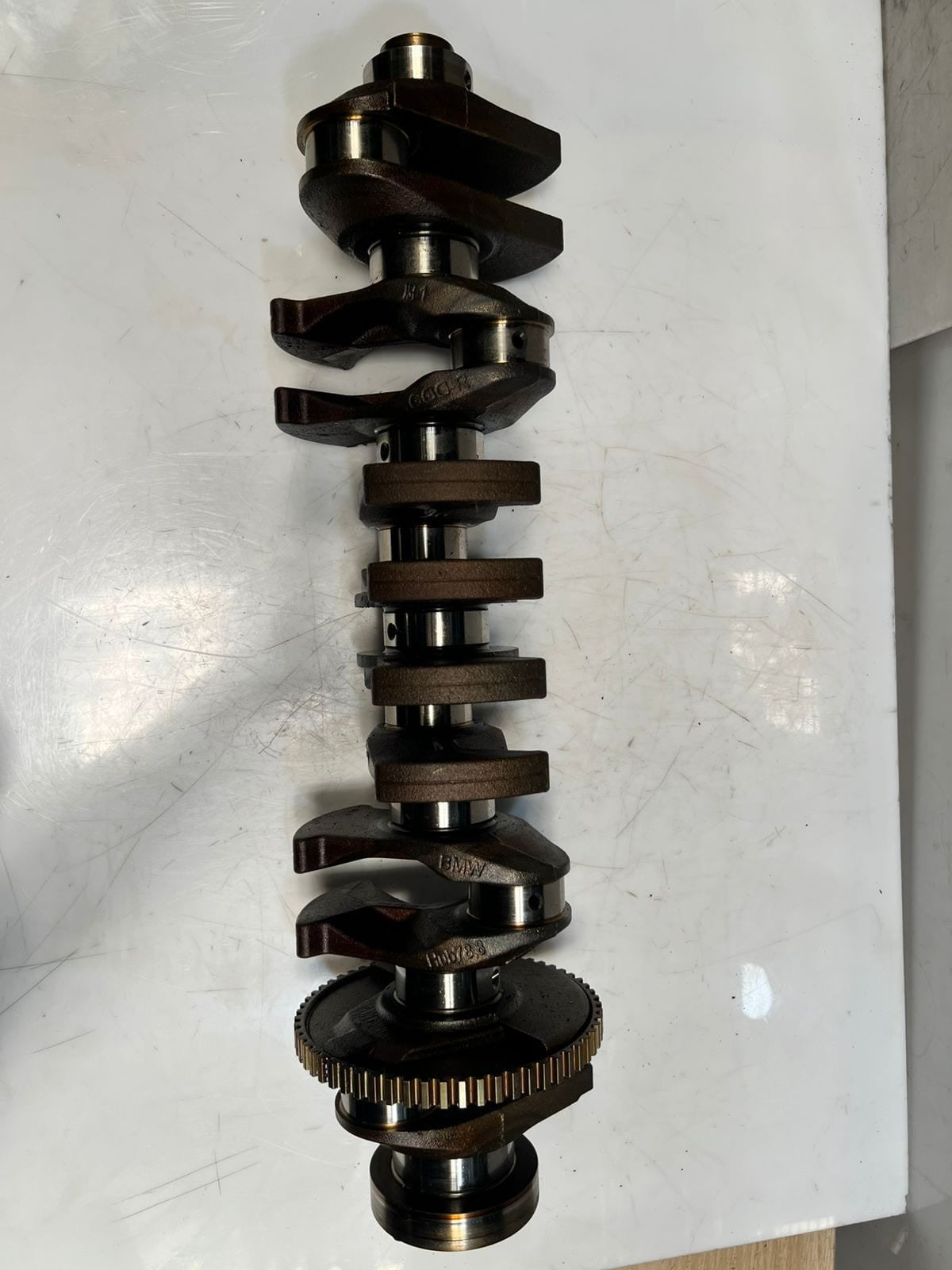 2006-2007 BMW 325i 3 Series E90 2.5 petrol N52 Engine Crankshaft 7553287 OEM
