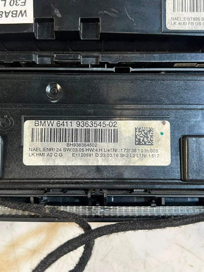 BMW 1' 2' F20 F22 F30 F31 F32 F80 F82 F87 M3 Climate Control Panel 6814188 OEM