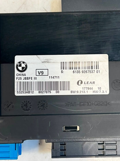 2010-2017 BMW X3 F25 Comfort Control Unit Body Module Junction Box 9267537