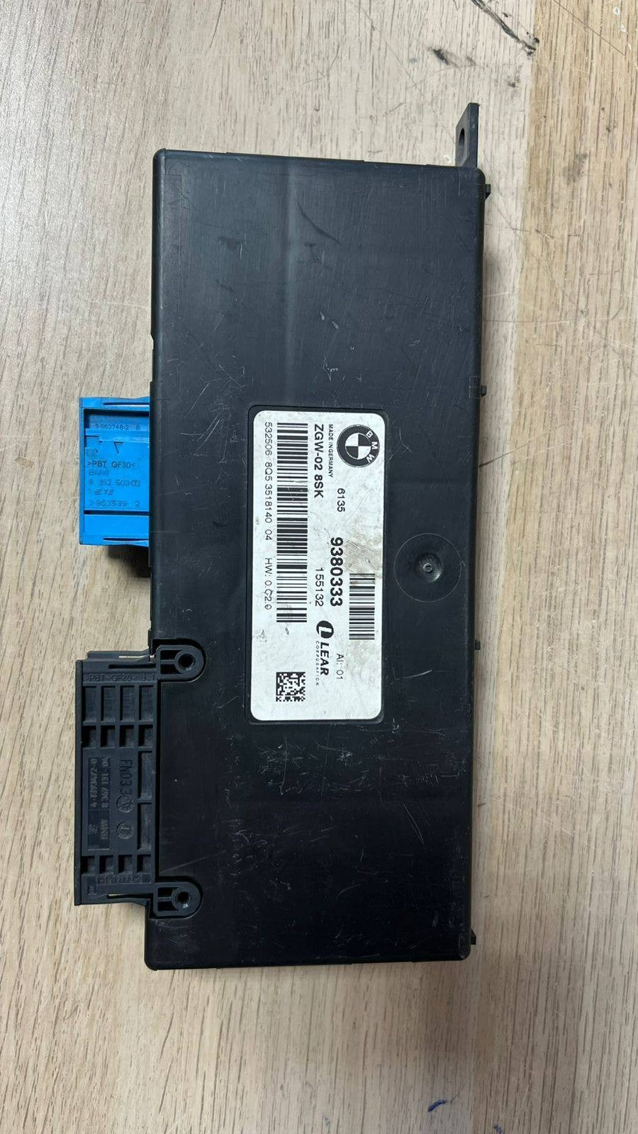 2011-2018 BMW X3 Central Gateway Control Module 9380333 F25 X4 F26