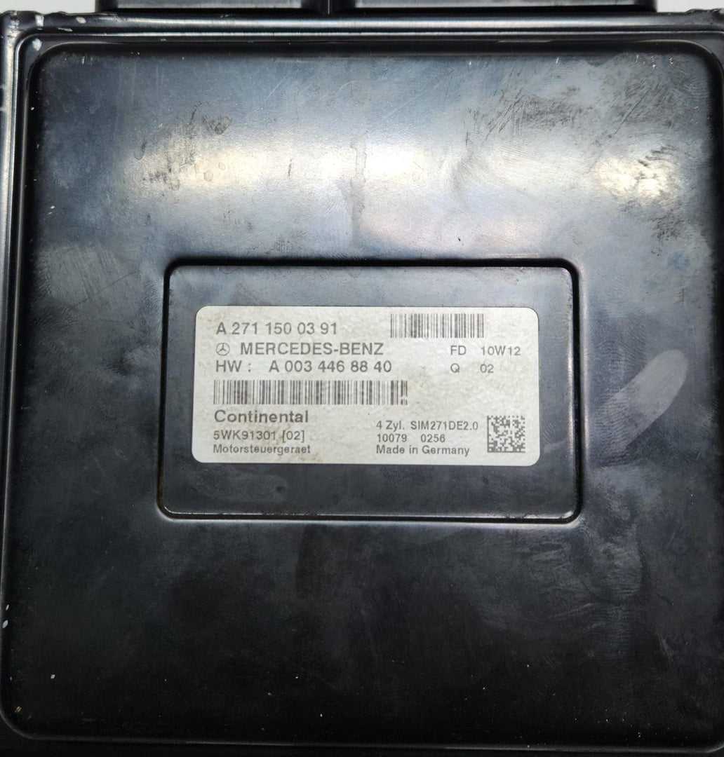 2010 2014 Mercedes-Benz C250 Engine Control Module A2711500391 W204 W212 W207 