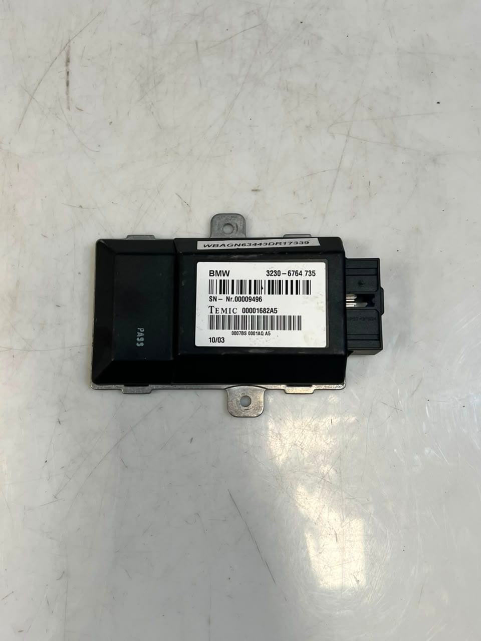 BMW 7 Series E65 E66 730I Steering Column Control Module Electric 6764735 OEM