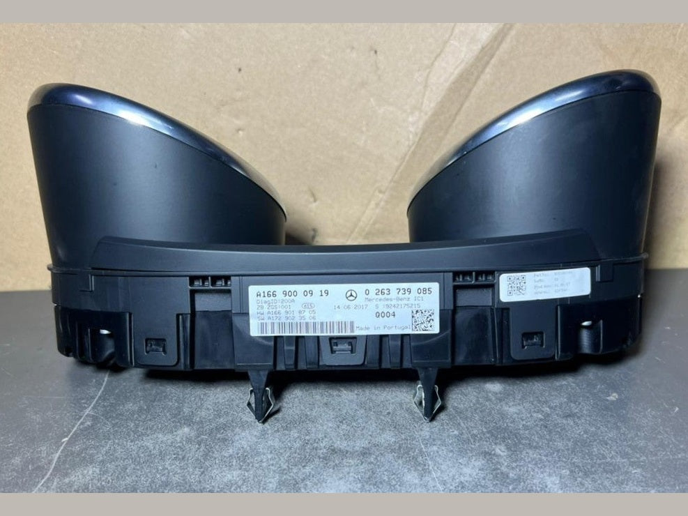 12-14 Mercedes-Benz W166 GL ML GLE Instrument Cluster Speedometer A166 9000919