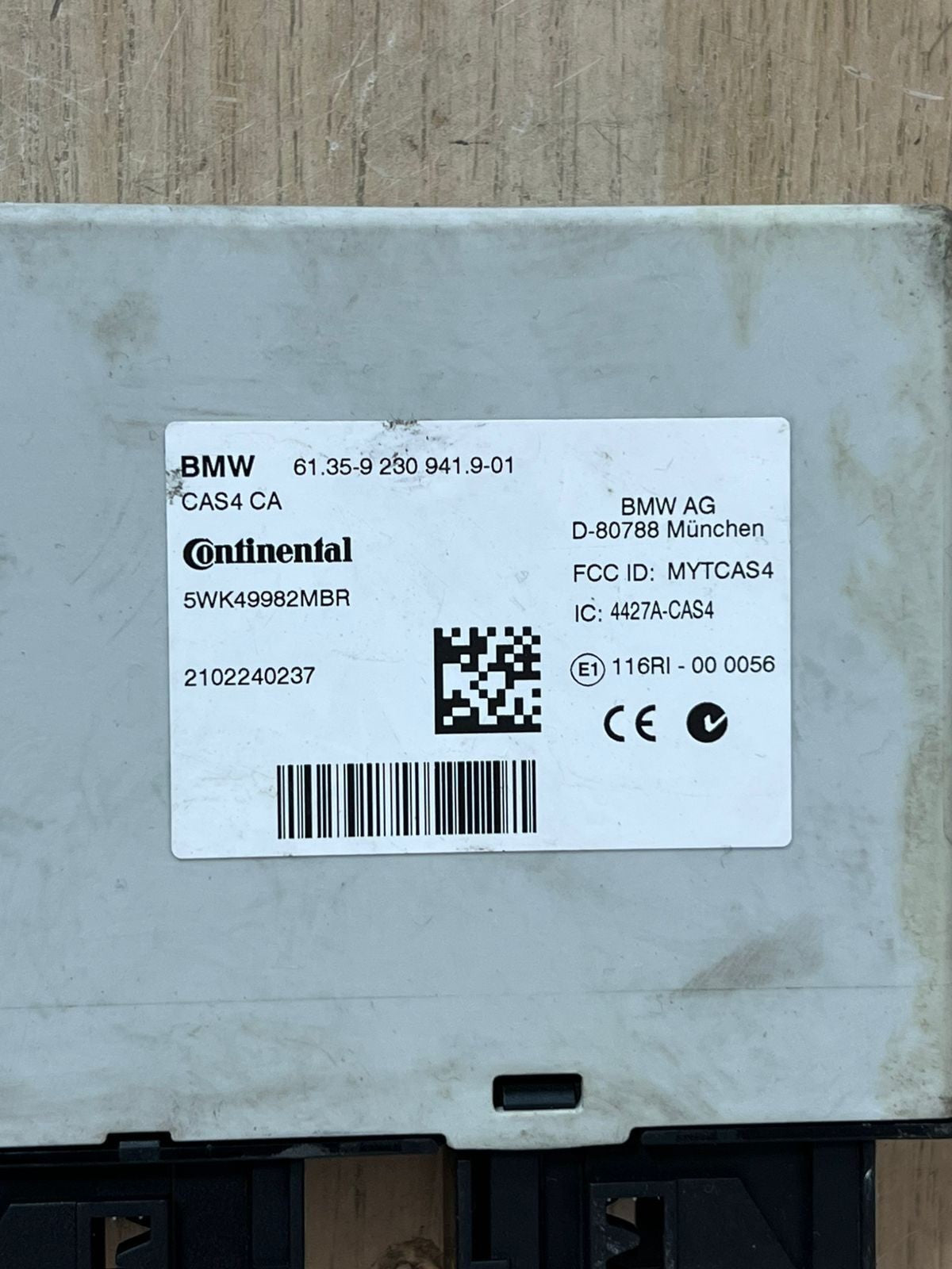 2009-2015 BMW 750i N63 4.4 V8 Engine Control Module 7609670