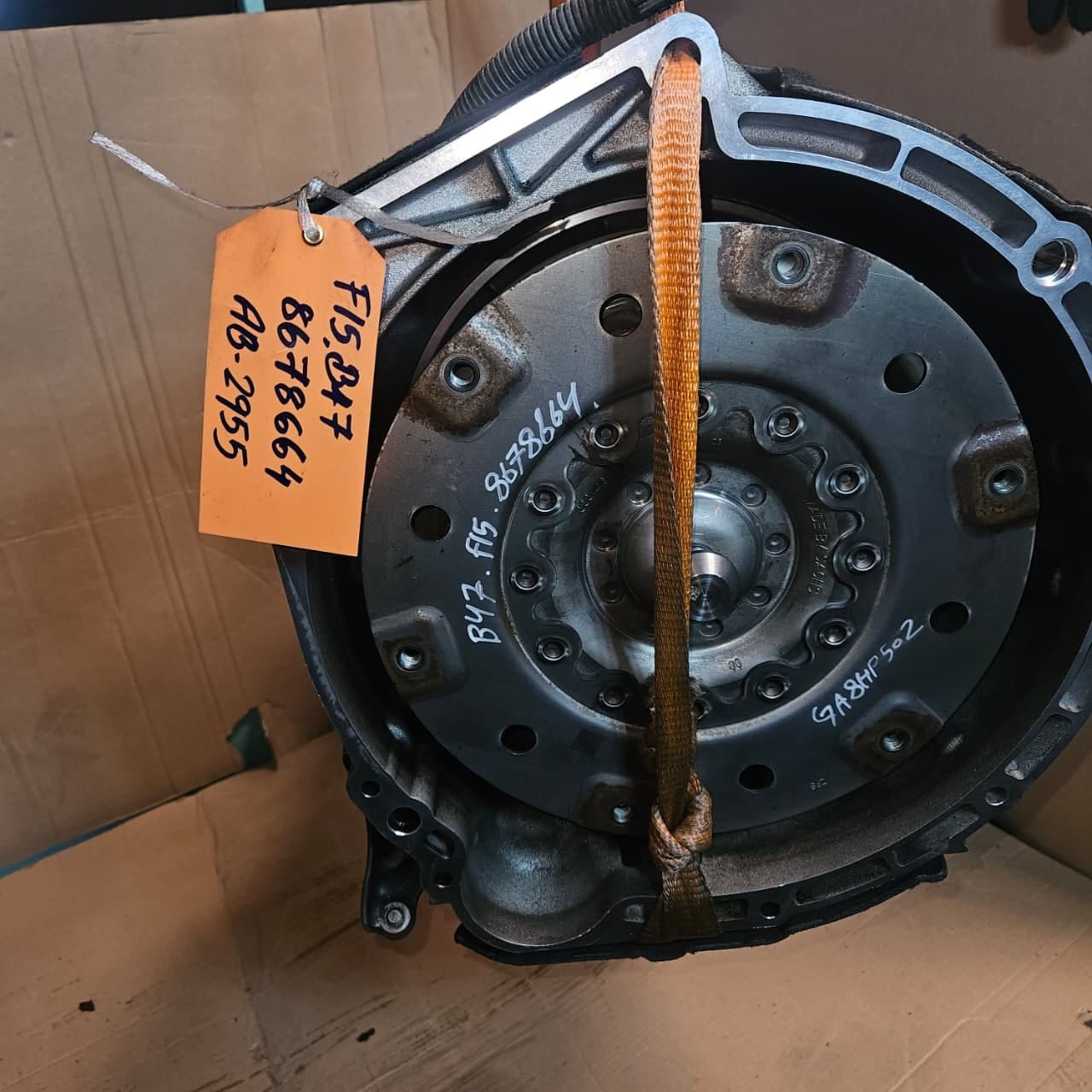 8678664-2013-18 BMW F15 B47 2.5D XDRIVE Automatic Transmission Gearbox GA8HP50Z