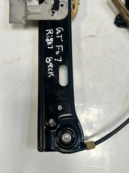 2013-2018 BMW 650i GT F07 6' F06 Rear Right Door Window Regulator 7275400 OEM