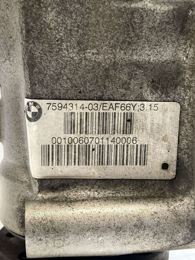 2007-2018 BMW X5 E70 X5M E70 F85 X6M F16 Front Axle Differential 7594314 R=3.15