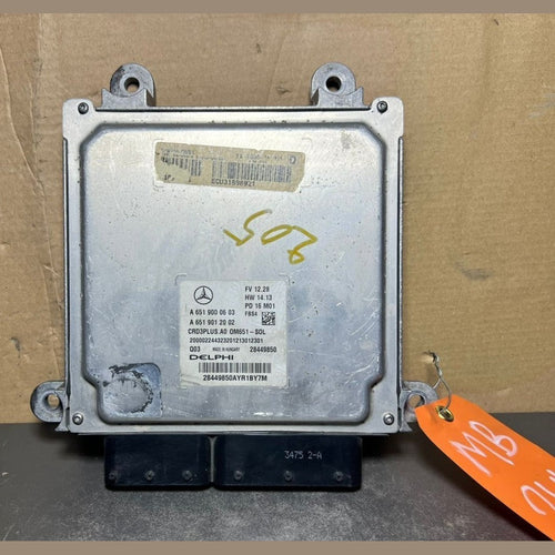 14-18 Mercedes W205 C-Class Engine Control Module Unit ECM ECU A651 9000603 OEM