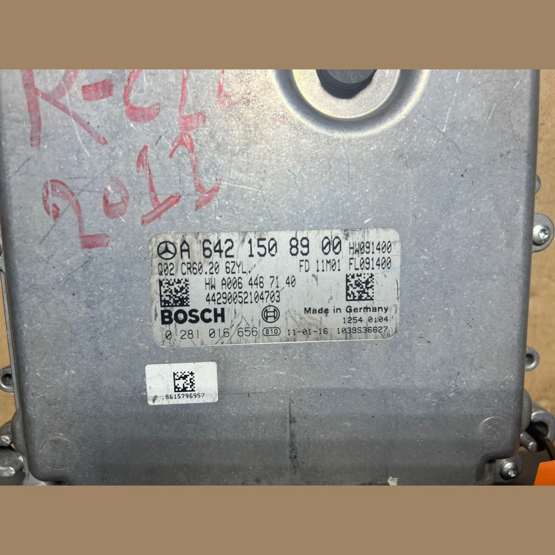 08-12 Mercedes W164 R-Class Engine Control Module Unit ECM ECU A642 1508900 OEM