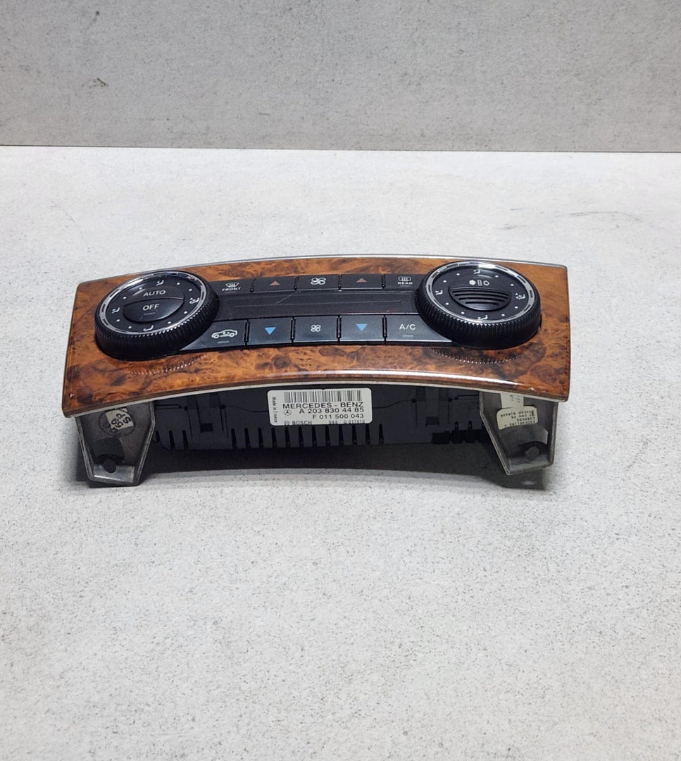 2006-2009 Mercedes-Benz CLK350 Climate Control Panel A2038304485