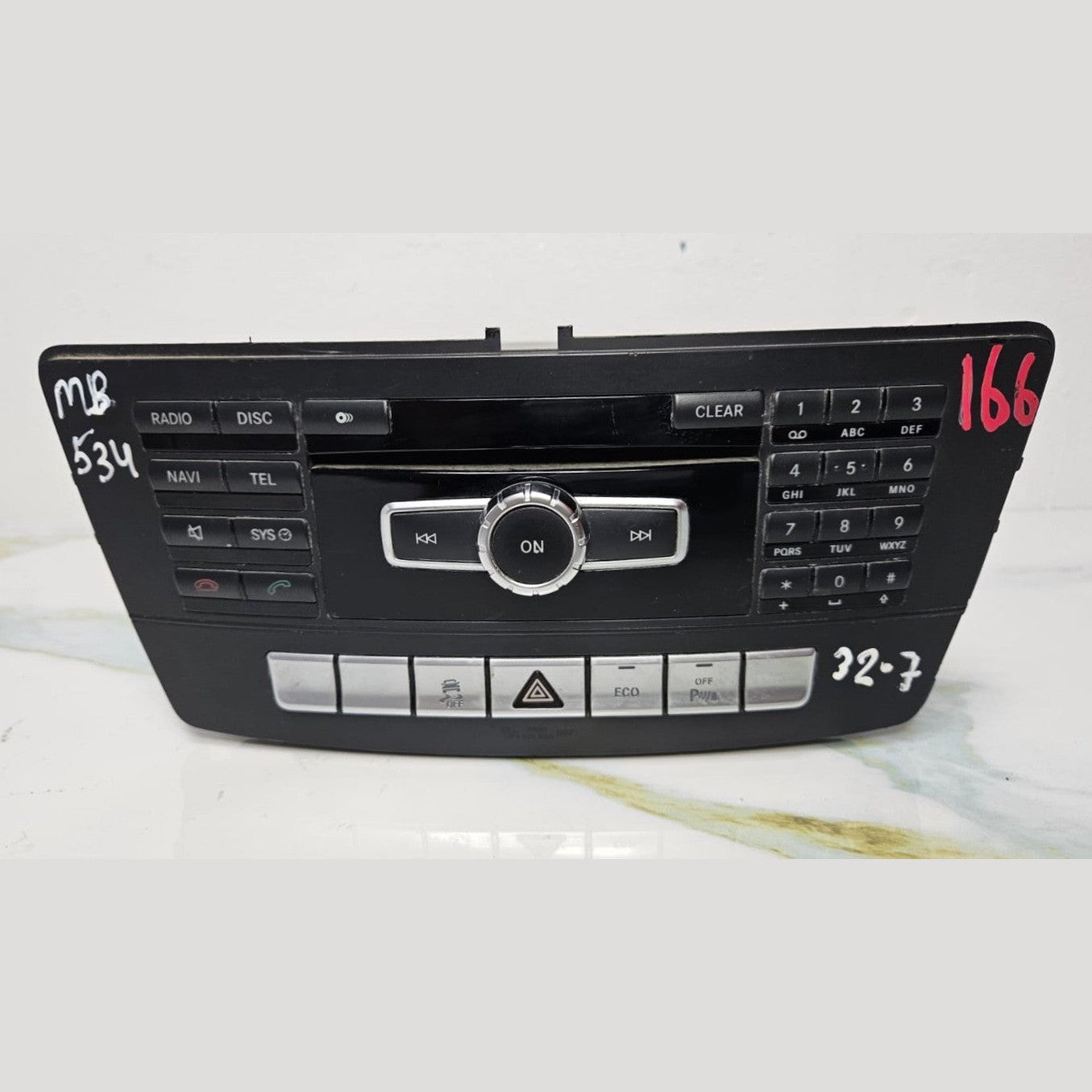 12-16 Mercedes-Benz W166 ML GLE Radio Audio Head Unit CD Player A166 9003207 OEM