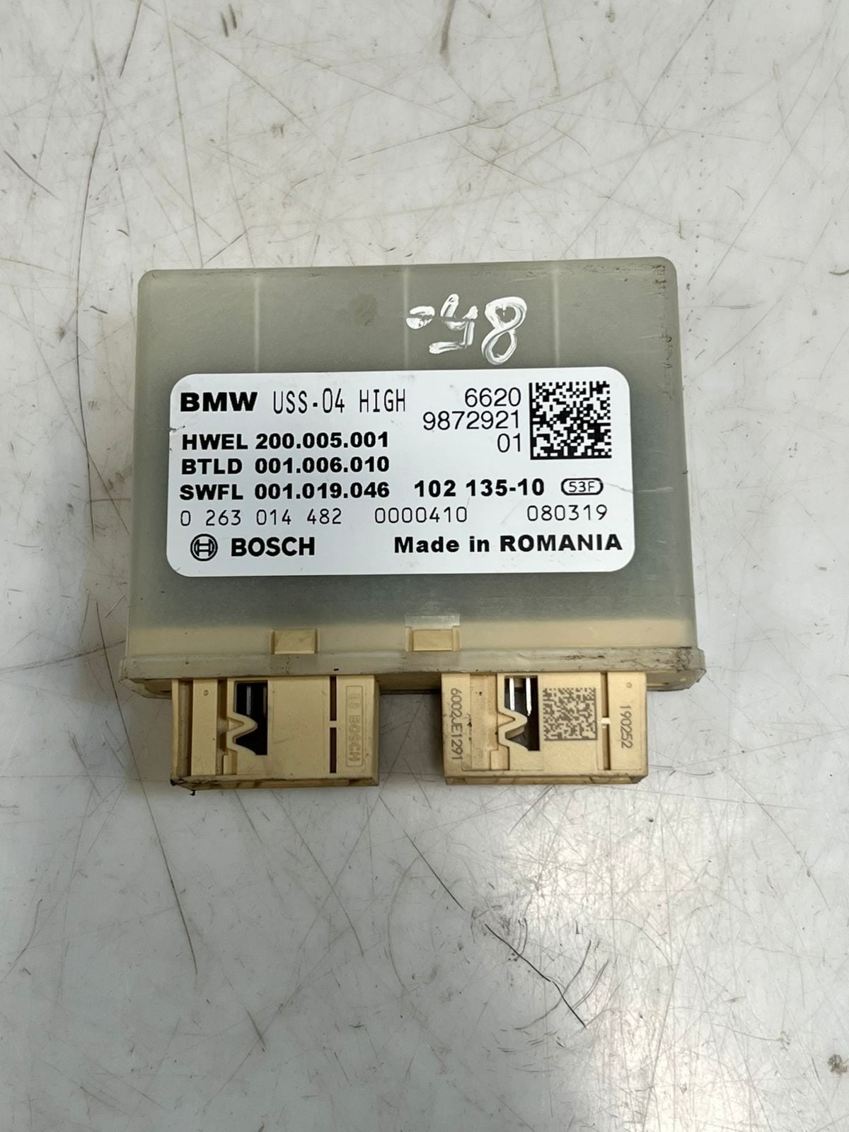 BMW 3 7 Series G20 G21 G12 Parking Distance Control Module PDC 9872921 OEM