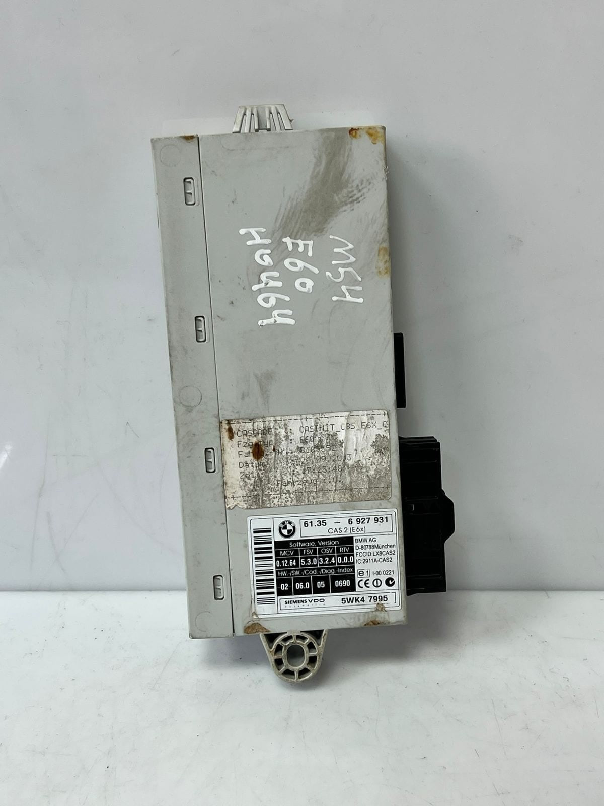 2004 BMW 5 6 Series E60 E61 E63 E64 Control Unit Module CAS 2 CAS2 6927931