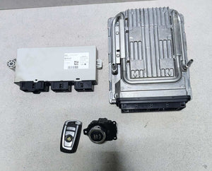 2011-2013 BMW 750i Engine Control Module 7624032 MSD85.0 ECU SET F02 V8 N63