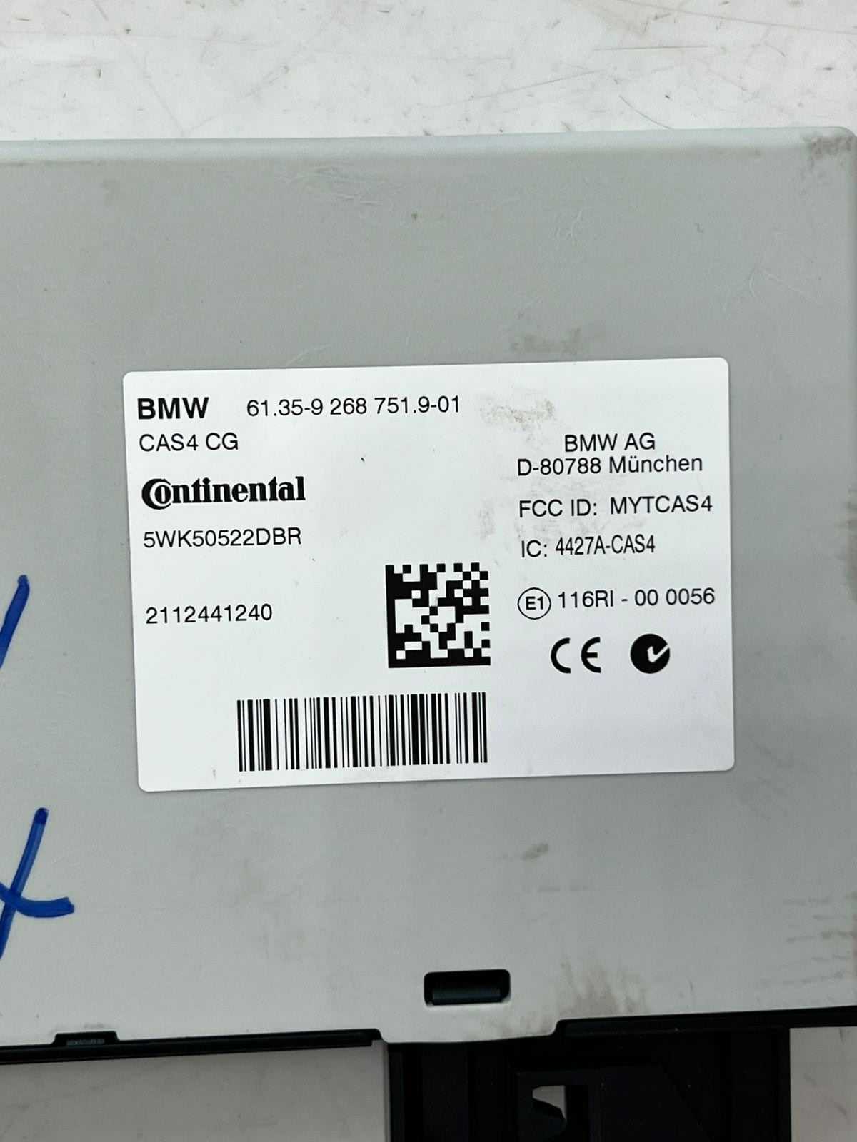 2011-2017 BMW X3 F25 M57D Engine Control Unit ECU SET DDE+CAS4+1KEY 8518479 OEM