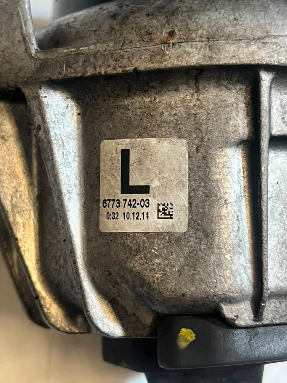 BMW X1 E84 3' E90 E91 N43 B20 N47 Engine Mount Rubber Bearing 6773742 OEM