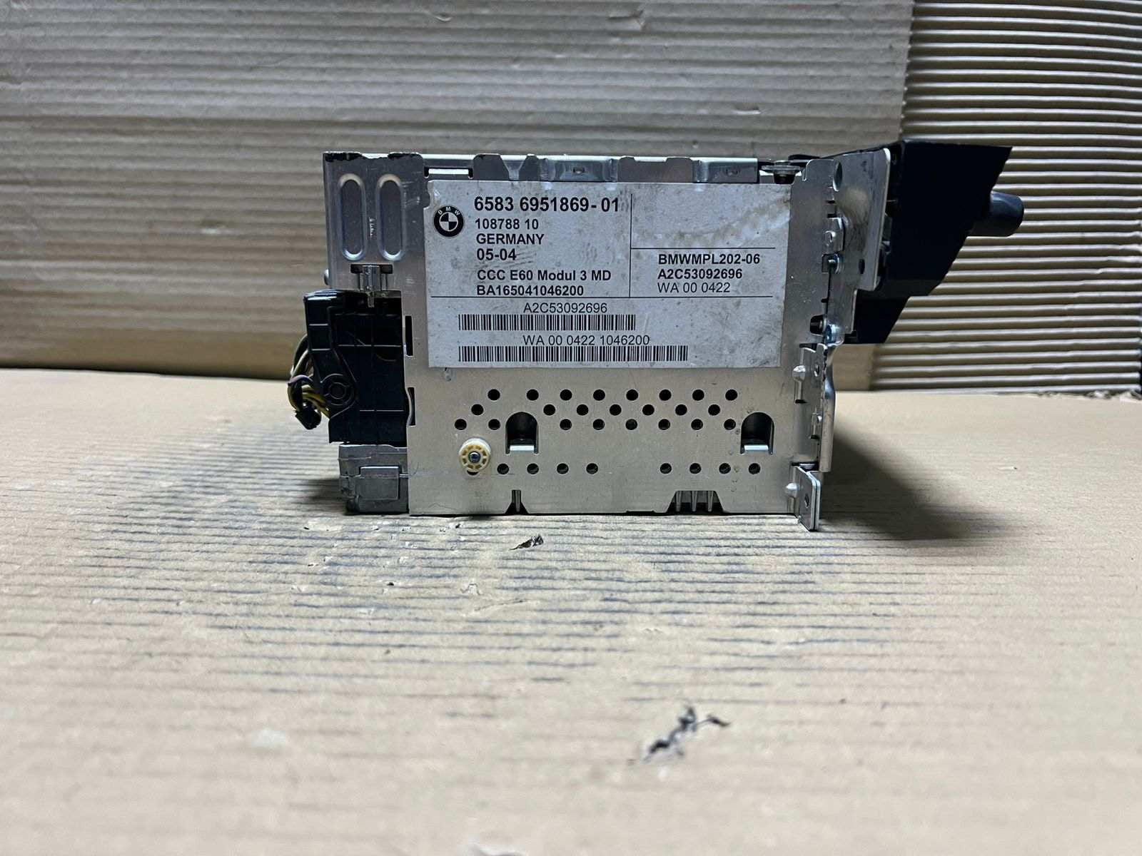 BMW Navigation System Cd Computer Module 6951869 E60 and E61