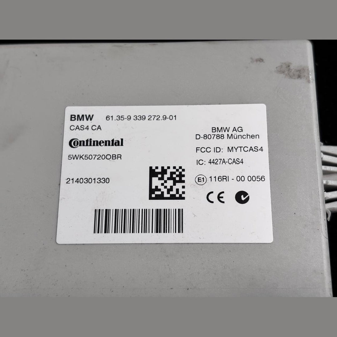 OEM BMW F10 N20 ENGINE CONTROL ECU UNIT SET DME+KEY 8626172 BOSCH