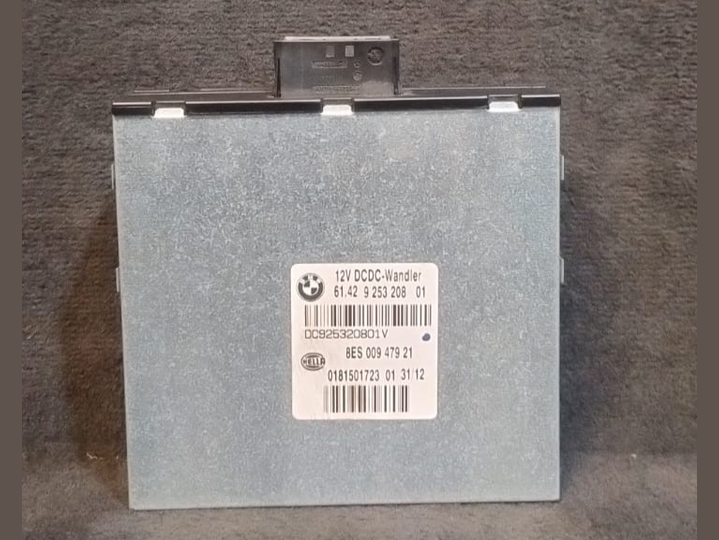 BMW X1 E84  E87 E88 E82 E90 E93 VOLTAGE CONVERTER CONTROL MODULE OEM -9253208