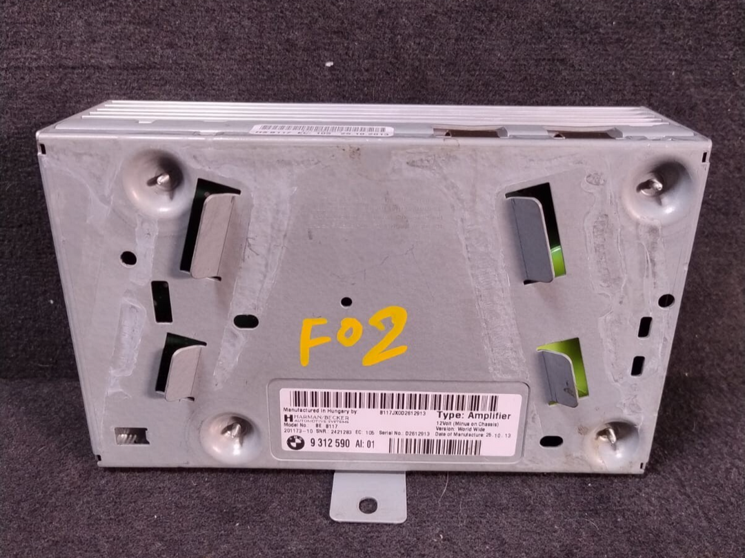 BMW 7 Series F01 F02 Hifi System Amplifier Harman Becker 9312590
