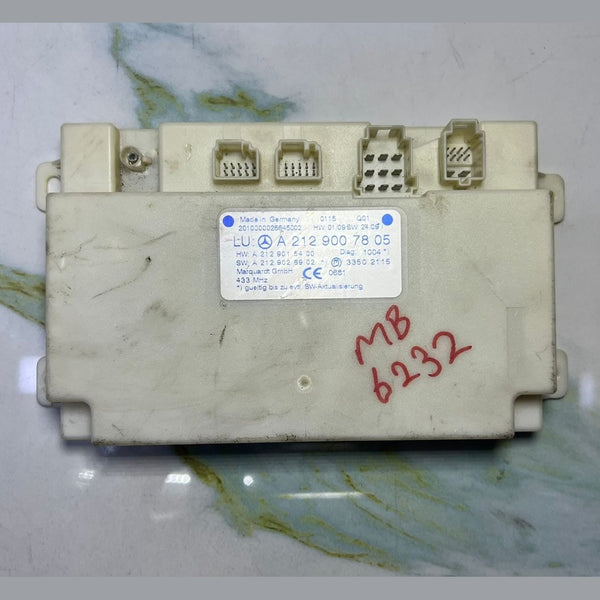 2011-2015 Mercedes-Benz E250 Keyless Go Control Unit A2129007805 E-Class W212