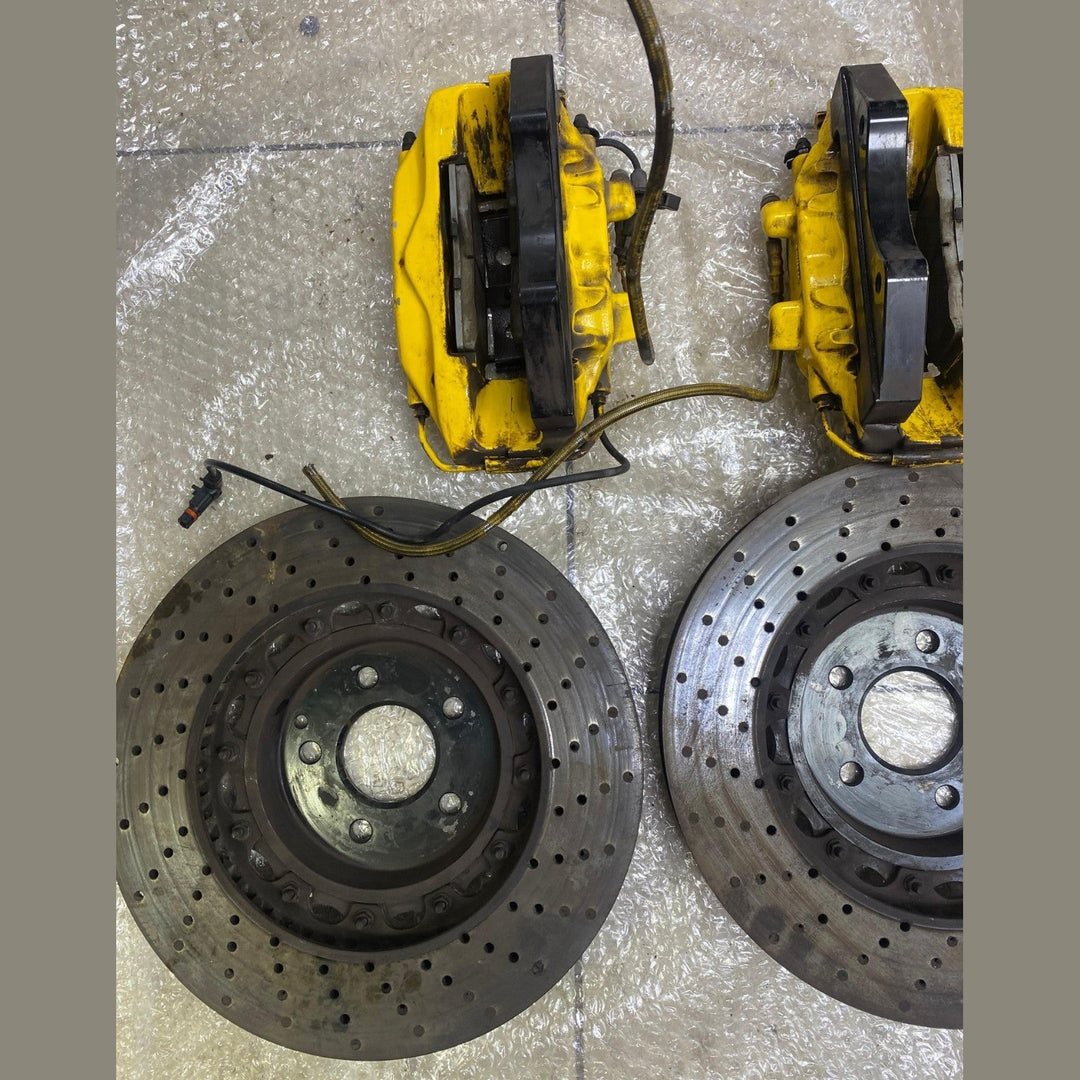 08-14 Mercedes-Benz W204 C-Class Front Left & Right Brambo Brake Calipers \Discs