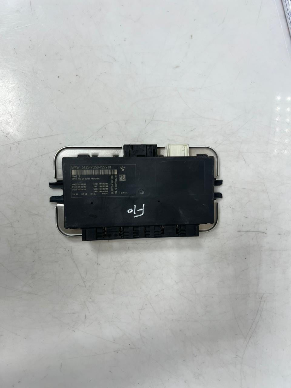 2013-19 BMW F10 F11 F07 F01 650i Gran Coupe Footwell Control Module 9250455 OEM