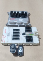 Bild in die Galerieansicht laden, BMW F02 N54 3.0 ENGINE CONTROL UNIT  SET  + KEY - 7598364