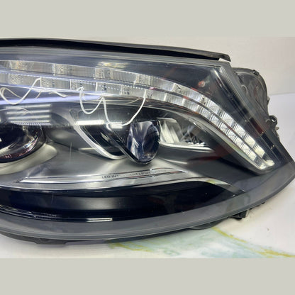 14-18 Mercedes W222 S400 Front Right Side Head light Headlamp A222 9061602 OEM