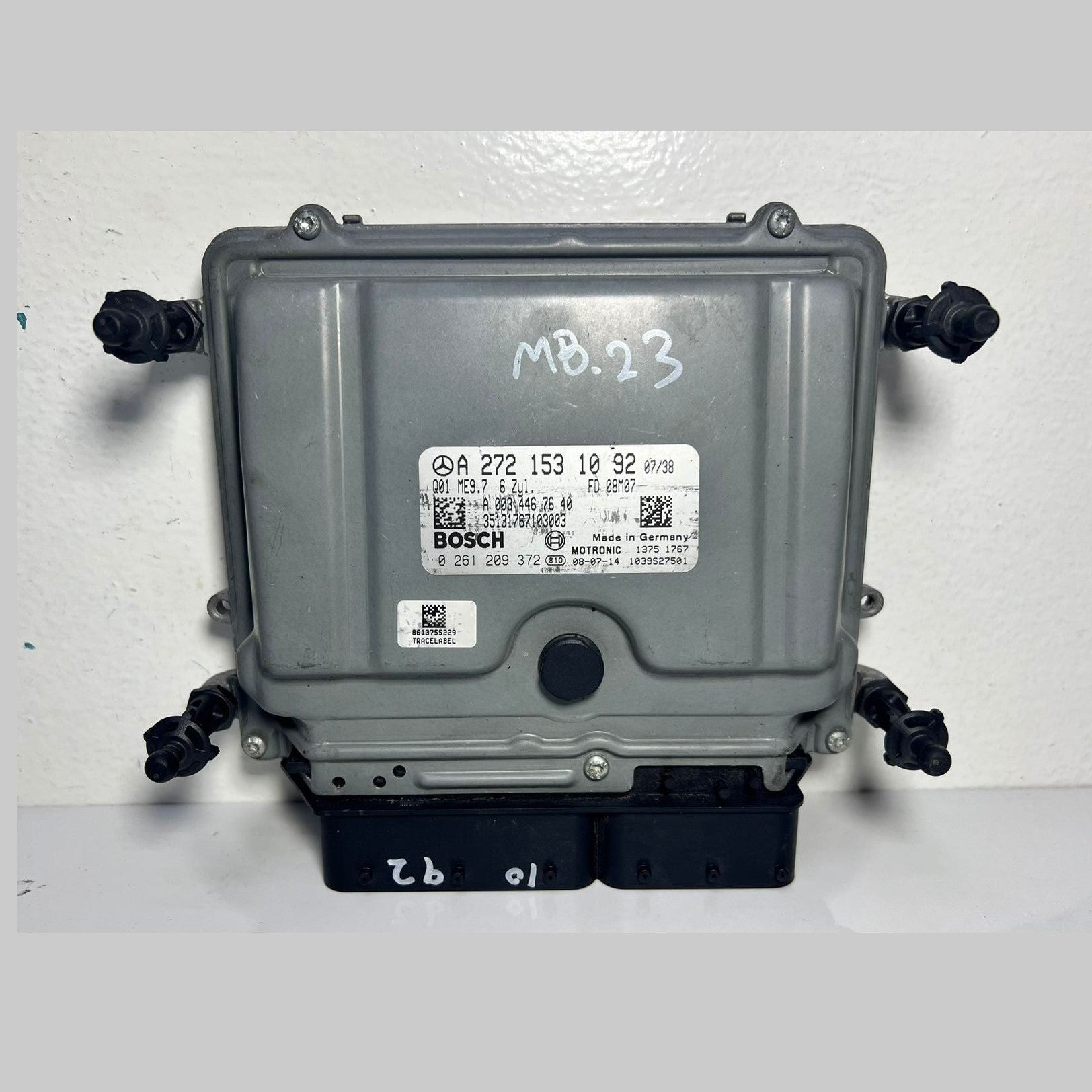 2006-2009 Mercedes-Benz CLK350 Engine Control Unit A2721531092