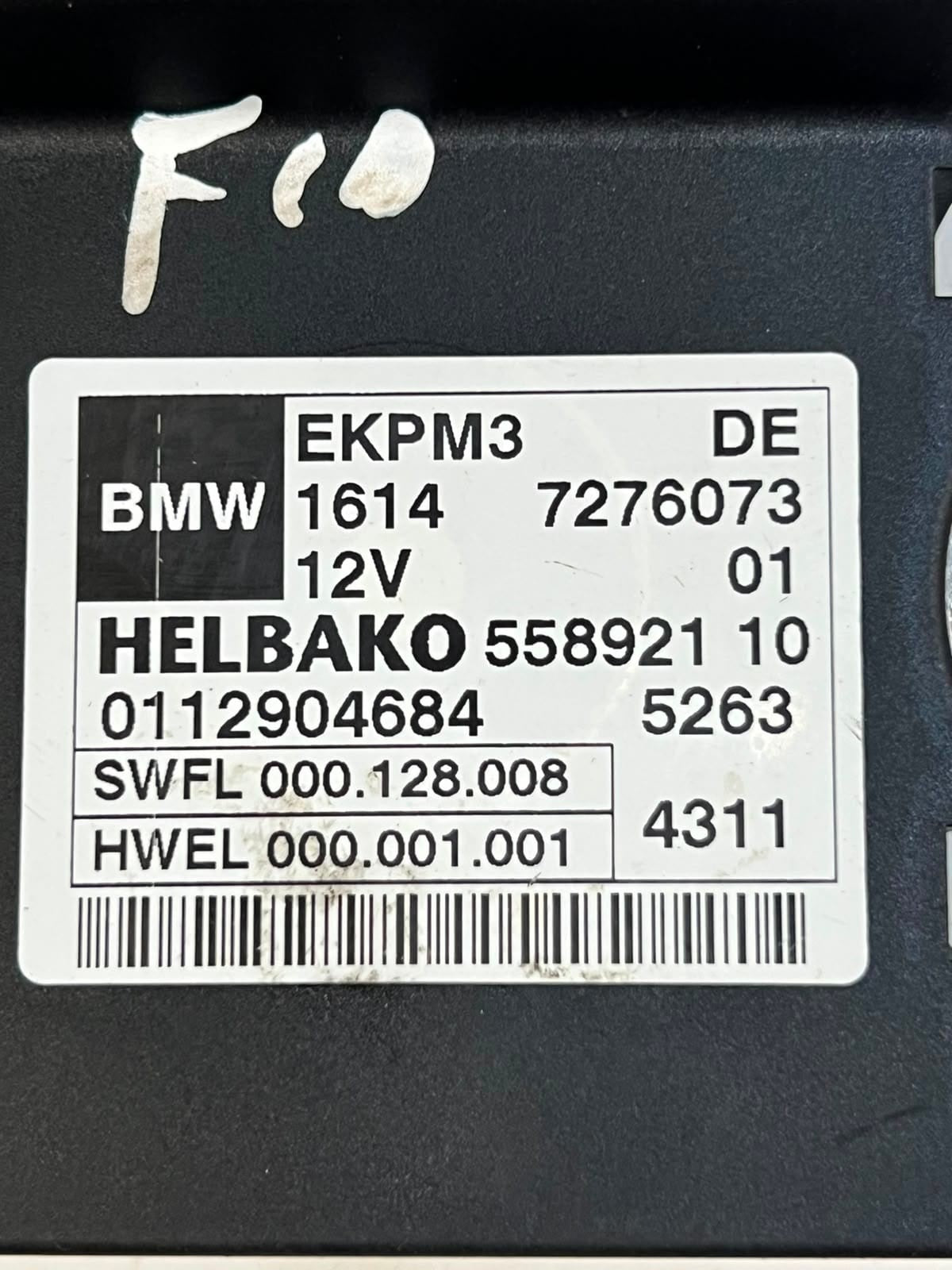 BMW F07 F10 F11 F18 F12 F13 F01 F02 F03 F04 F25 Fuel Pump Control Module 7276073