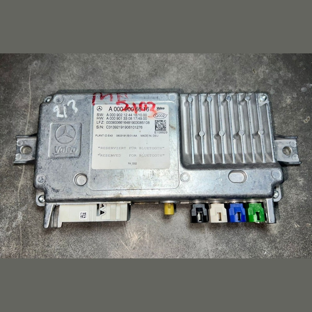 15-20 Mercedes W213 PDC Parking Assistant Parktronic Control A000 9006616 OEM