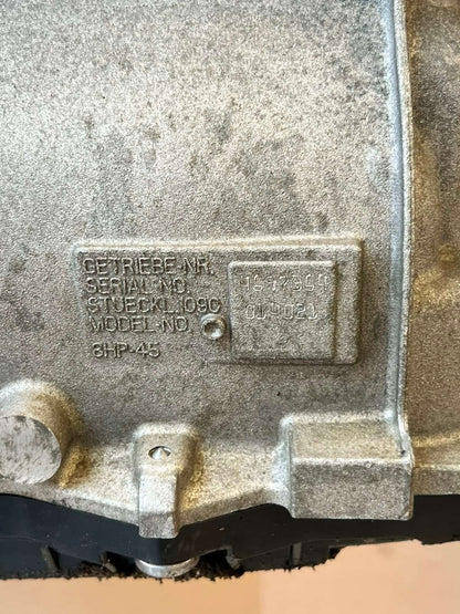 2012-2014 BMW 3 Series F30 320i N20 GA8HP45Z Automatic Trans Gearbox 7638365