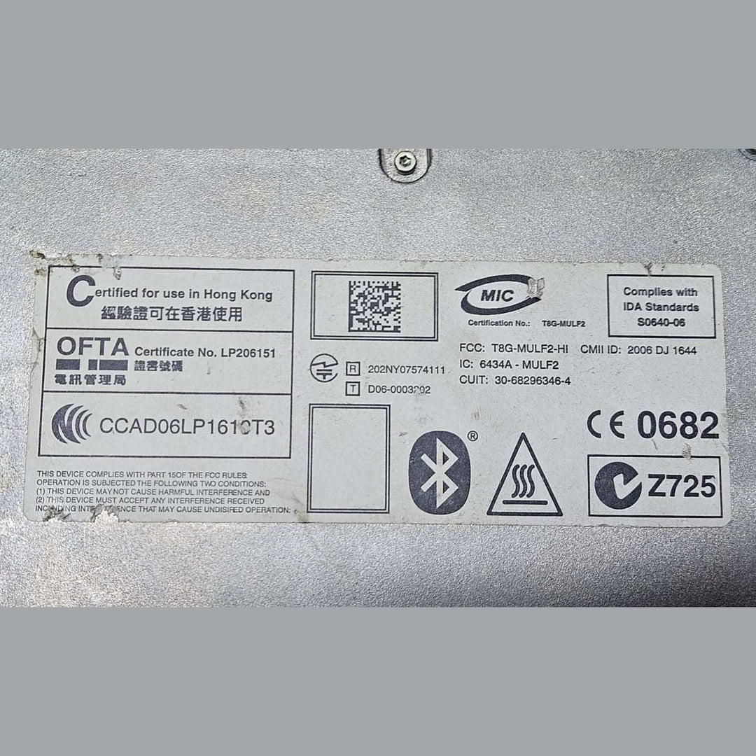 2010-15 BMW E60 E70 E81 E90 F01 F10 Bluetooth Control Module MULF2 9229740