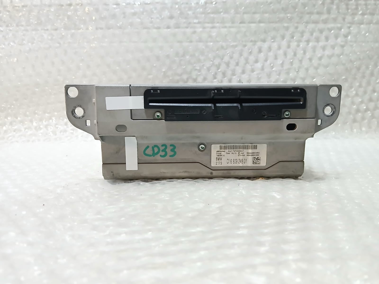 BMW  F36 420i 2017 Alpine Navigation System Head Unit high 2 Basic 6809248