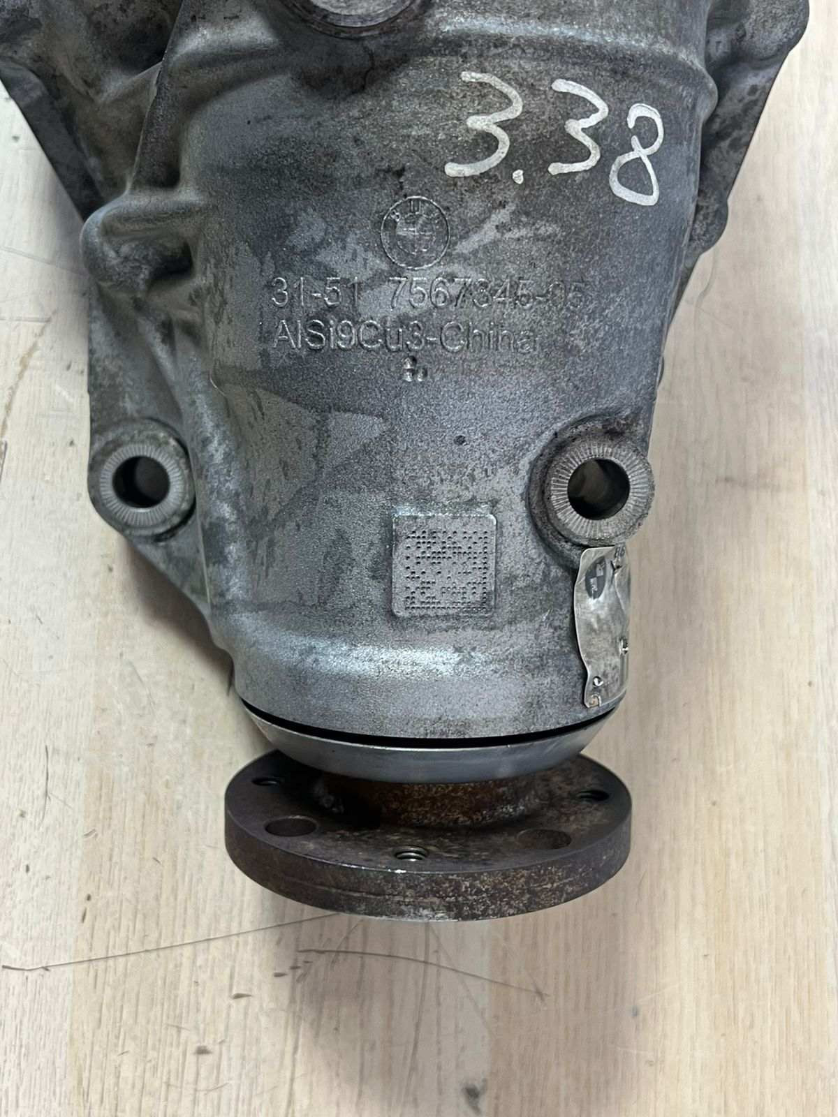 BMW X6 F16 X4 F26 Differential Front Differential Gear 3.38 8635863 8618377