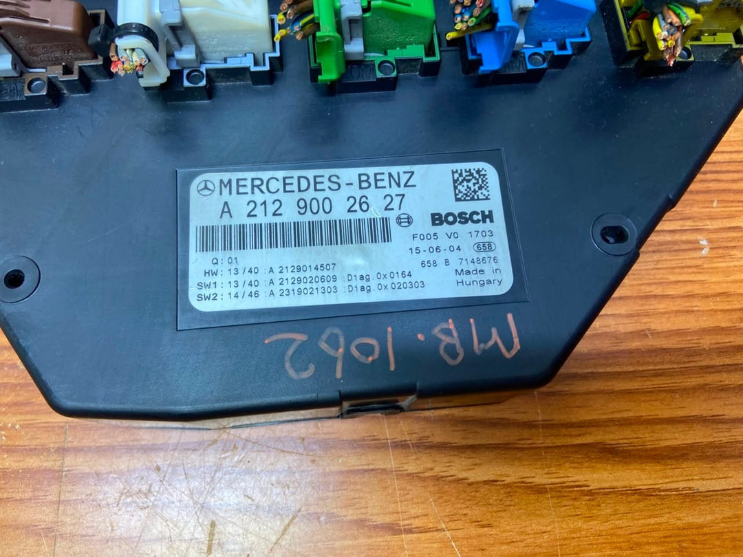 2014-2016 Mercedes-Benz E350 Fuse Box Relay Module Control Unit A2129002627 W212