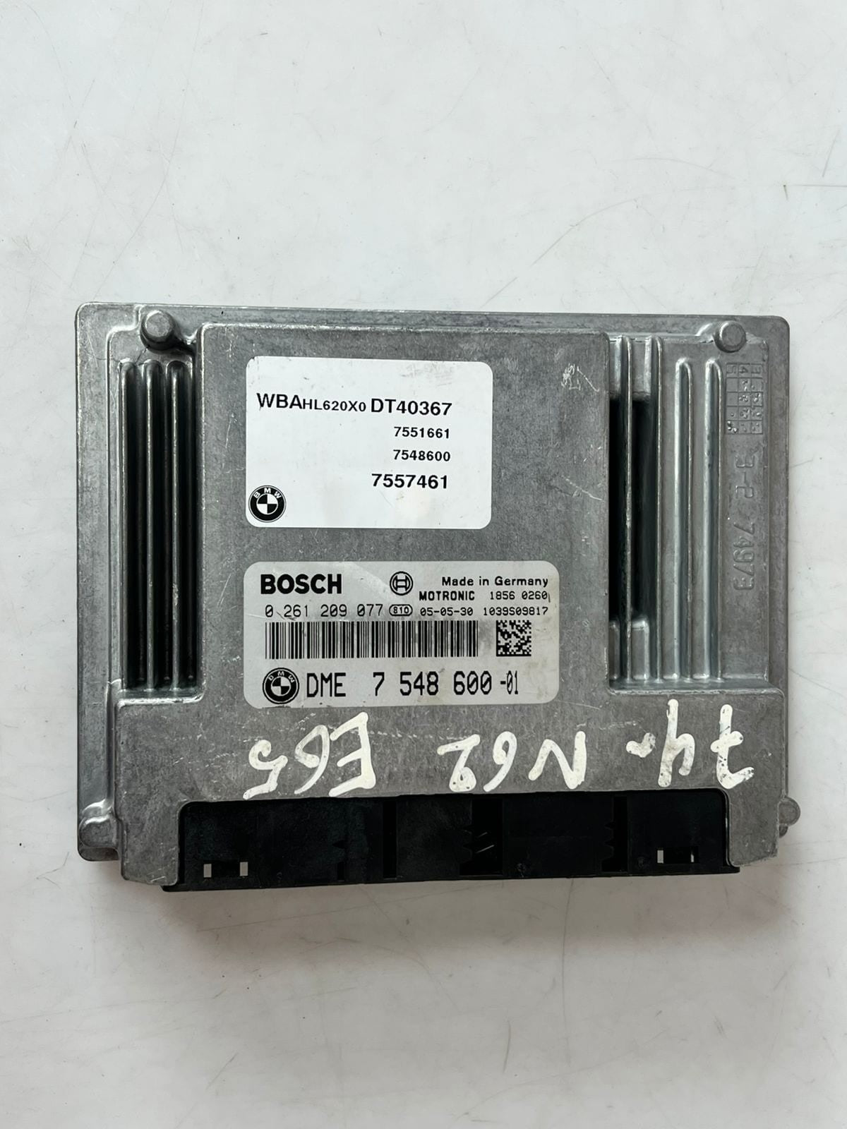 2006-2007 BMW 550i 650i 750i Engine Control Module ECU 7548600 OEM