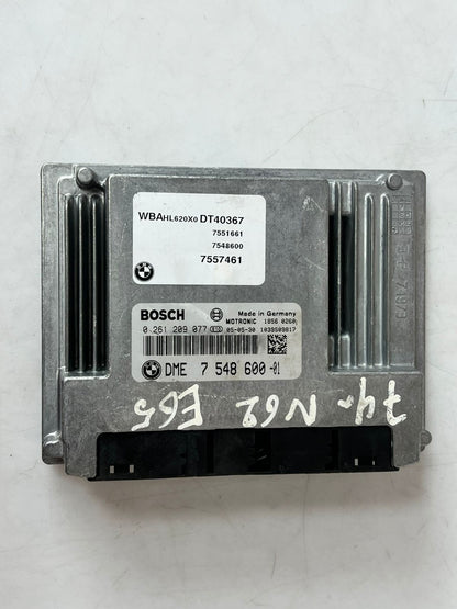2006-2007 BMW 550i 650i 750i Engine Control Module ECU 7548600 OEM