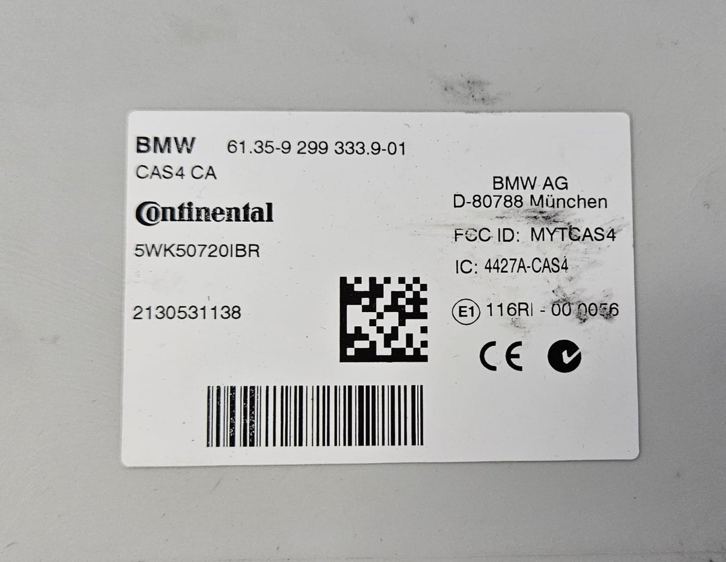 OEM BMW 740I N55 F02 F10 F20 F30 ENGINE CONTROL UNIT DME ECU SET 8616314 BOSCH