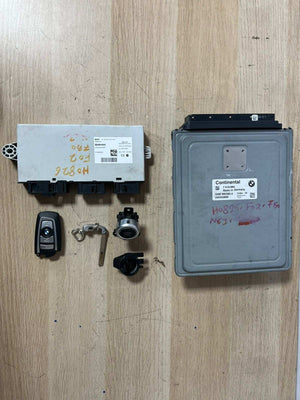 2011-2012 BMW 750i N63 4.4 F02 Engine Control Module 7619884 ECU SET