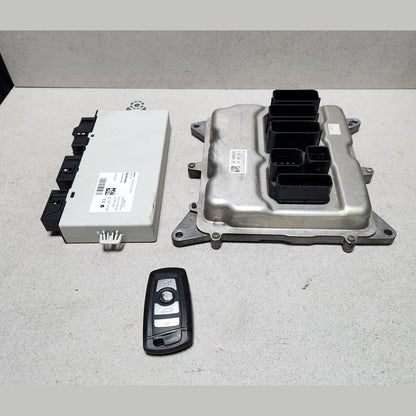 2012-2017 BMW 320i F10 F25 F30 N20 Engine Control Unit DME ECU Set 8606306 OEM
